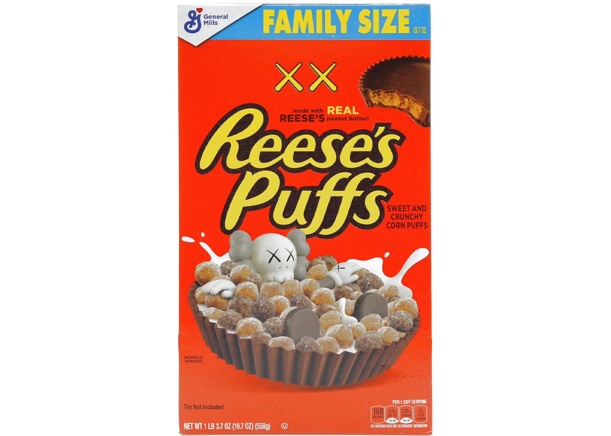 Reese’s Puffs x KAWS Family Size Original Limited Edition  1* edition "da collezione" - Collezionismo