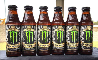 Monster Energy UberMonster Green Glass Bottle (USA) (Edizone 2011) - Energy Drinks