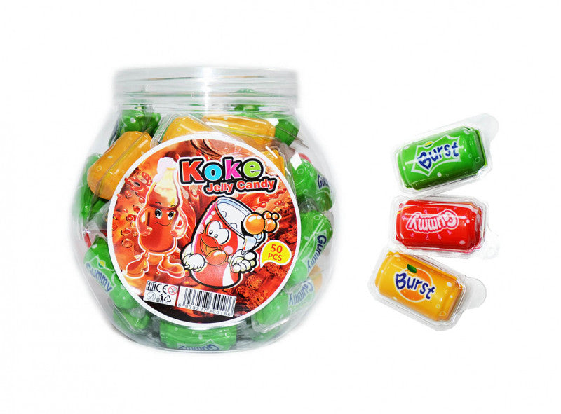 * Koke can Jelly Candy (50pc - 500g)