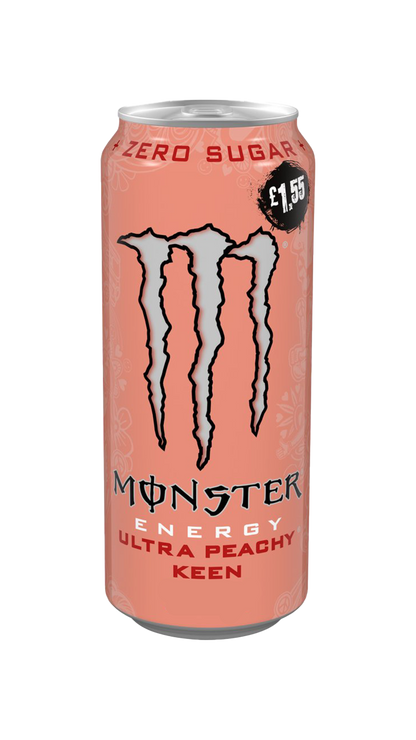 TEST Monster Energy Ultra Peachy Keen [500ml]