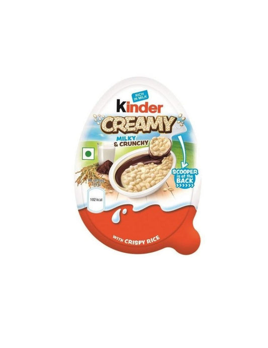 Kinder Creamy - cioccolato al latte con riso soffiato