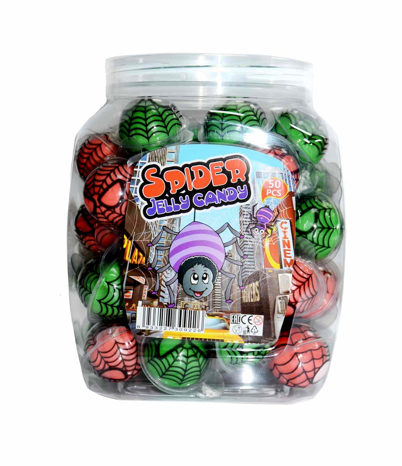 * Spider Jelly Candy (50pc - 500g)