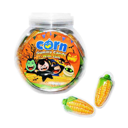 * XXL Corn Gummy Candy Whit Jam (30pc - 540g)