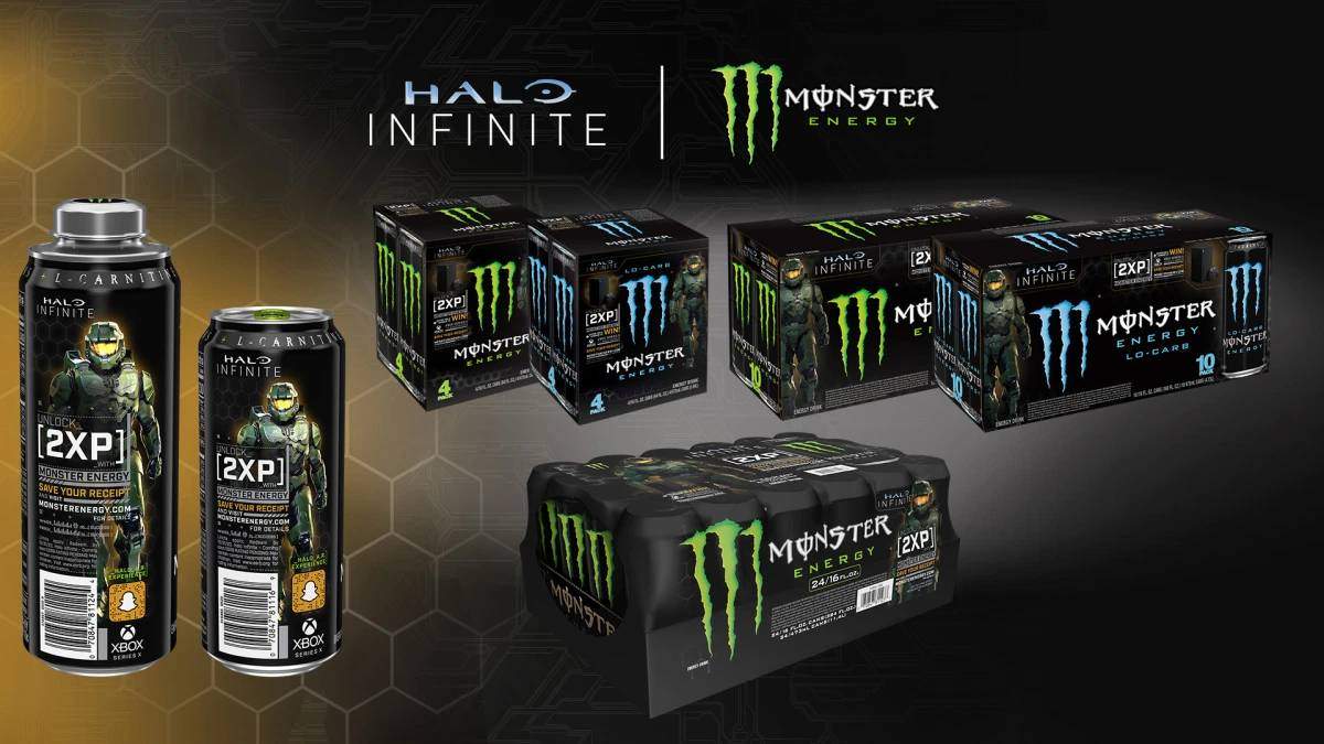 Monster Energy Lo - Carb Halo Infinite (USA) (Edizione 2020) ** prodotto con ammaccature - Energy Drinks