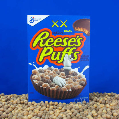 Reese’s Puffs x KAWS BLUE Limited Edition  "da collezione" - Collezionismo