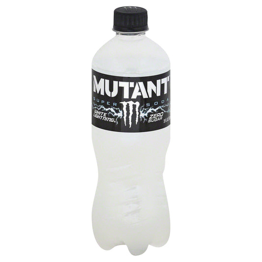 Monster Energy Mutant Super Soda White Lightning Zero Sugar (USA) - Energy Drinks