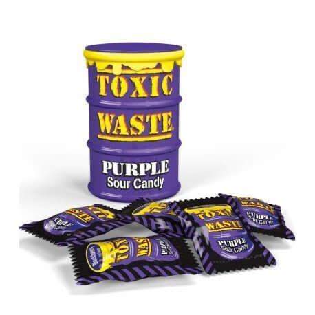 Toxic Waste Purple Extreme Sour - caramelle