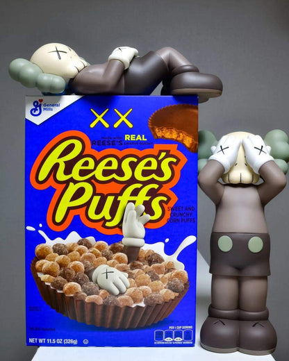 Reese’s Puffs x KAWS BLUE Limited Edition  "da collezione" - Collezionismo