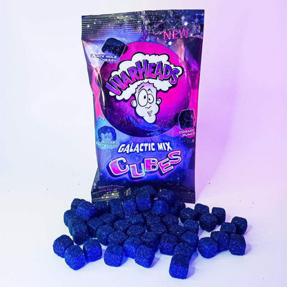 Warheads Galactic Mix Cubes (99g) - caramelle