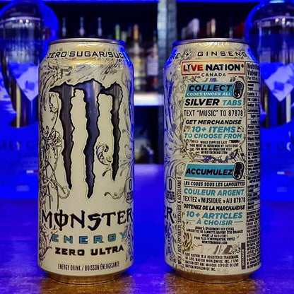 Monster Energy Ultra White Live Nation Edition (Canada) (Edizione 2021) - Energy Drinks