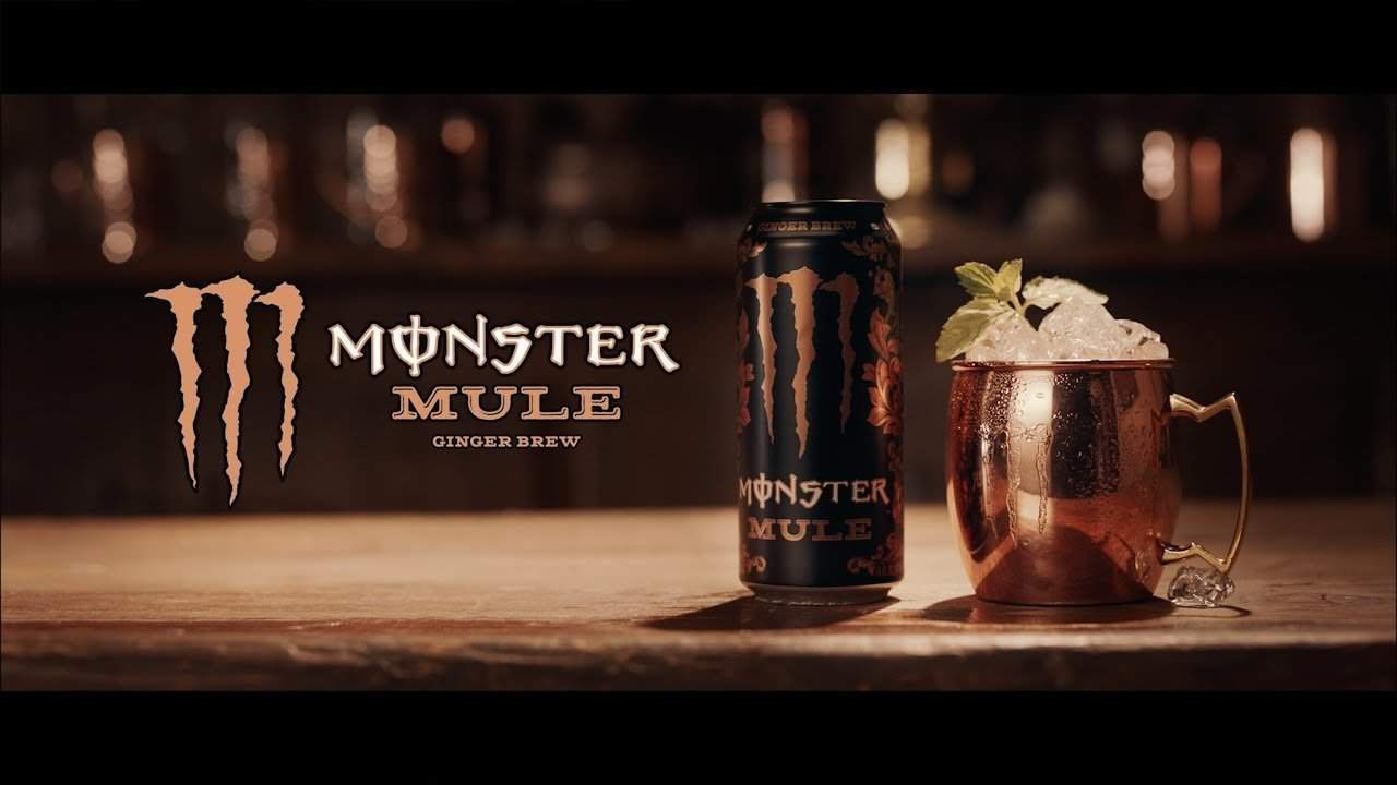 Monster Mule Ginger Brew (USA) Colored Top [473ml] - Energy Drinks